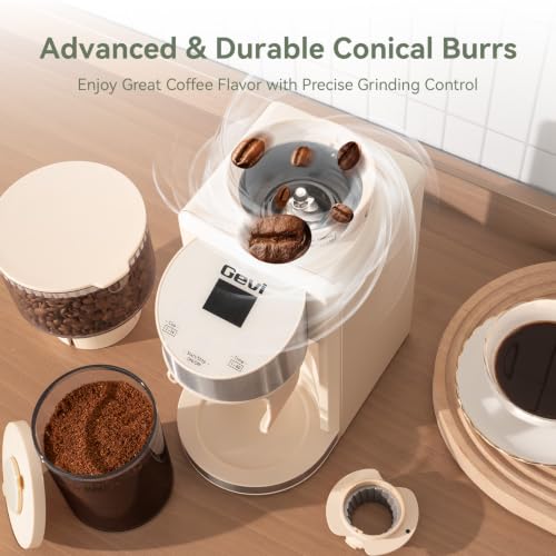 20 Bar Espresso Machine with Conical Burr Anti