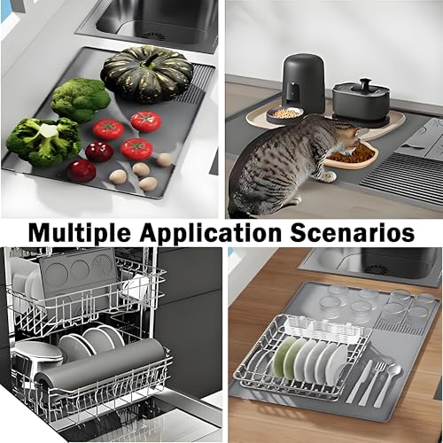Silicone Coffee Mat for Ninja Luxe Espresso Machine ES601&S701 and Most Home Espresso Machines