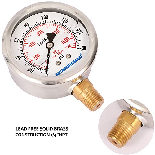 Lead Free Pressure Gauge