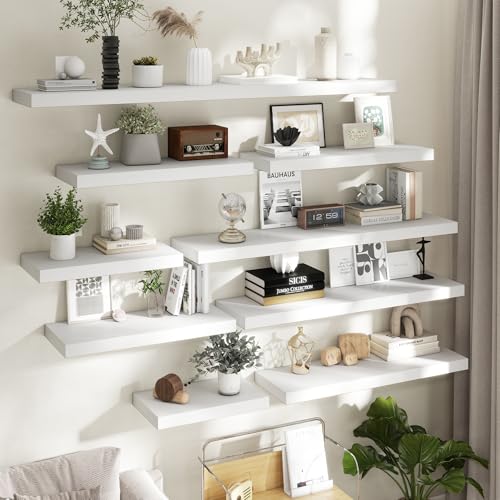 72 Inch Floating Shelves