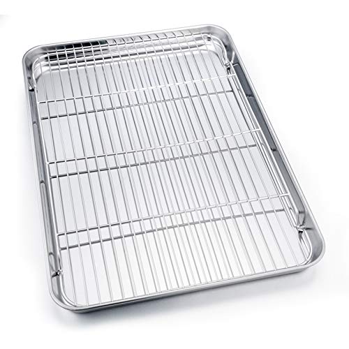 19.6 Inch Baking Sheet with Rack Set