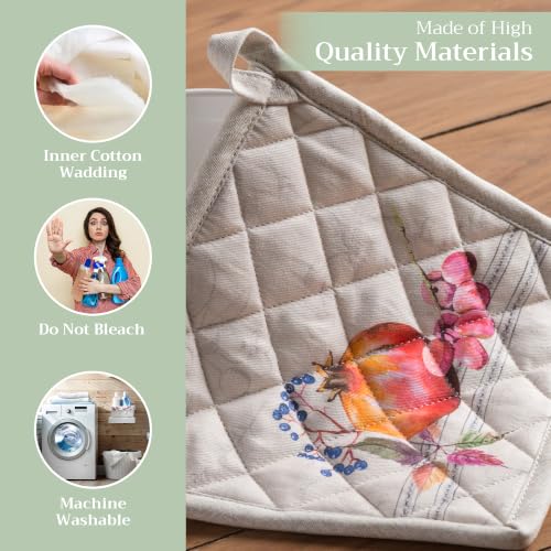 Pot Holders 100% Cotton Potholders (2 Count)
