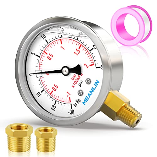 30inHG~30Psi Stainless Steel 1
