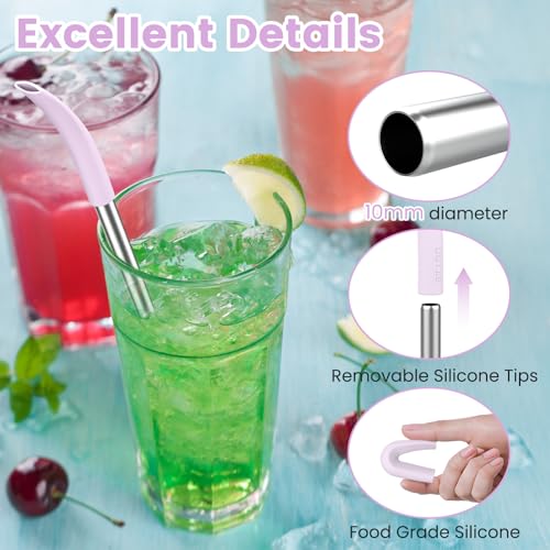 Anti Wrinkle Straw 6 Pcs for Stanley (6 Count)