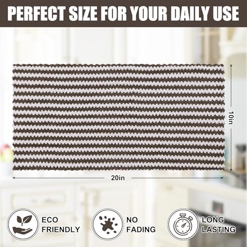 6 Pack Coral Velvet Kitchen Towels (6 Count)