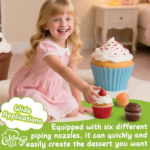 Dessert Decorating Syringe Set (6 Count)