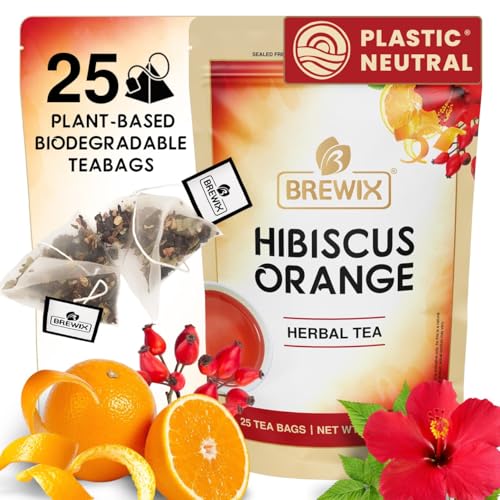 Hibiscus Orange Tea Bags (25 Count)
