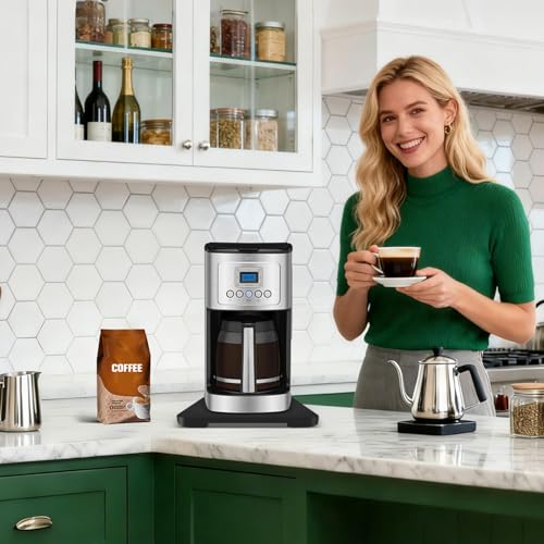 Appliance Slider 360° Rolling Tray for Countertop Coffee Maker Mat