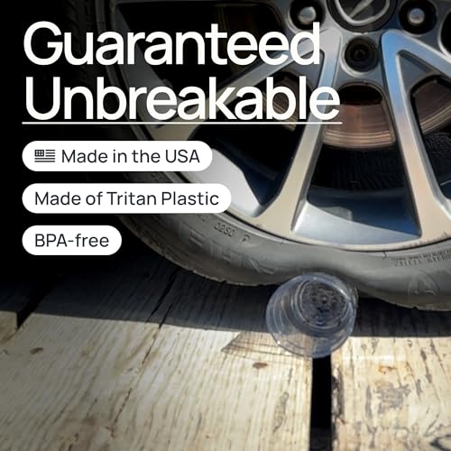 Unbreakable Stemless Wine Glasses (4 Count)