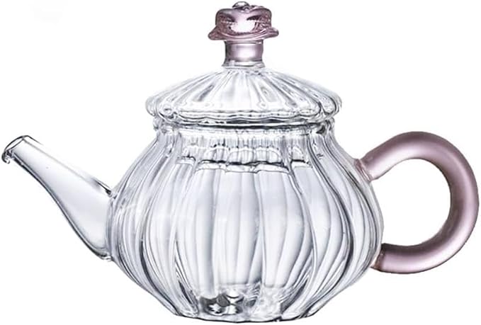 Mini Tea Pot, Glass Teapot Small Tea Kettle for One person use,100ml