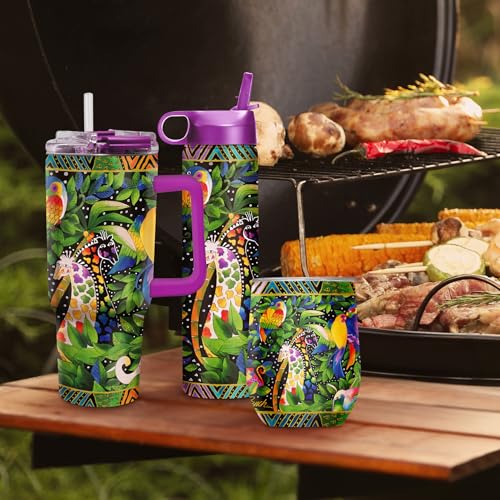 18 8 Stainless Steel Insulated Water Tumbler with Straw