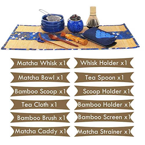 12Pcs Japanese Matcha Tea Set