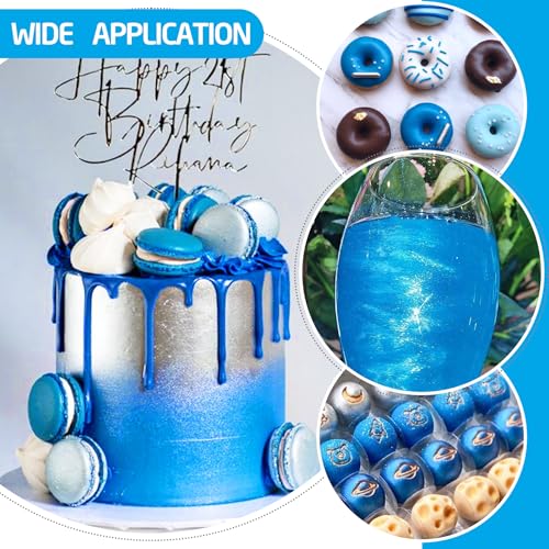 Blue Edible Glitter Spray