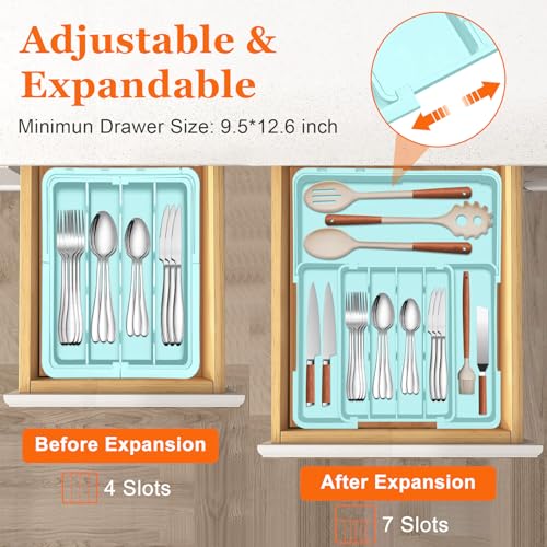 Expandable Silverware Drawer Organizer