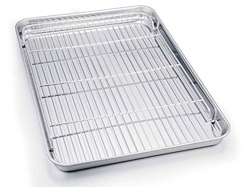 Baking Sheet with Cooling Rack Set
