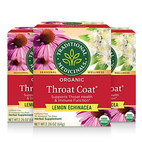 Organic Throat Coat Lemon Echinacea (32 Count)