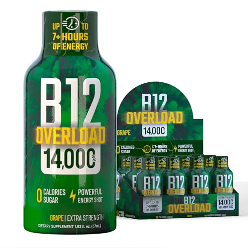 B12 Overload Extra Strength Energy Shot (23.16 Fl Oz)