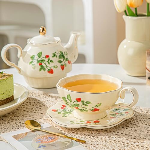 Teapot cup combo