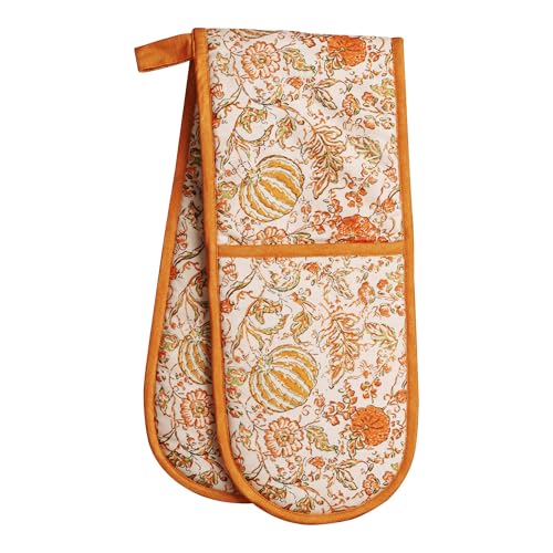 Double Oven Mitts 100% Cotton Double Oven Glove