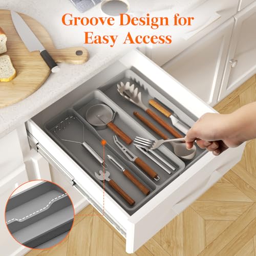 Utensil Organizer for Kitchen Drawer