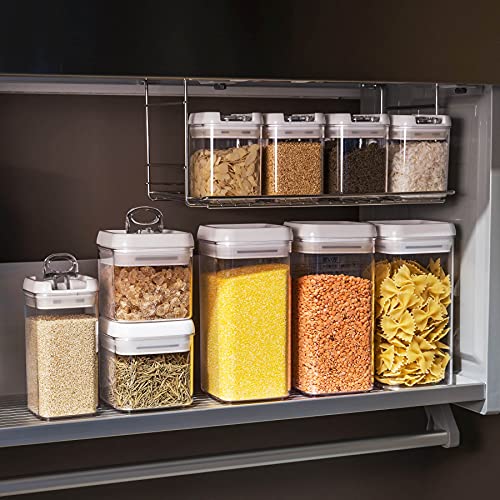 Flip Tite Food Storage Container with Lid Airtight 4" Ring Seal Flip Top (3 Count)