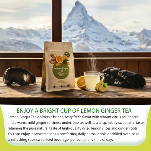 Lemon Ginger Tea Bags (50 Count)