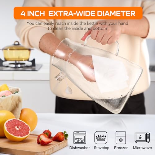 1 Gallon 128oz Glass Pitcher