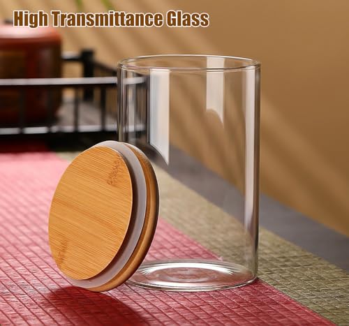 66+37 oz Glass Food Storage Jars with Airtight Lids