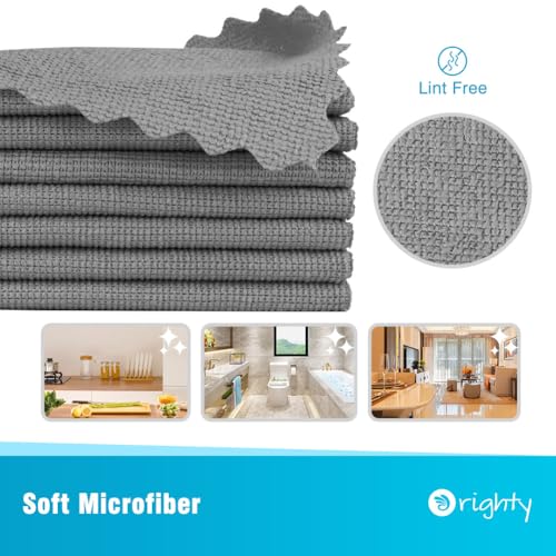 Microfiber Cleaning Cloth Bulk (100 Count)