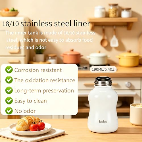 Mini Vacuum Insulated Water Bottle With Bamboo Lid