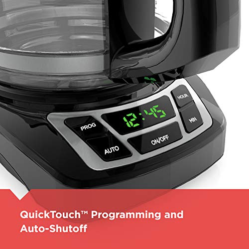 12 Cup Drip Coffee Maker with Vortex Brewing