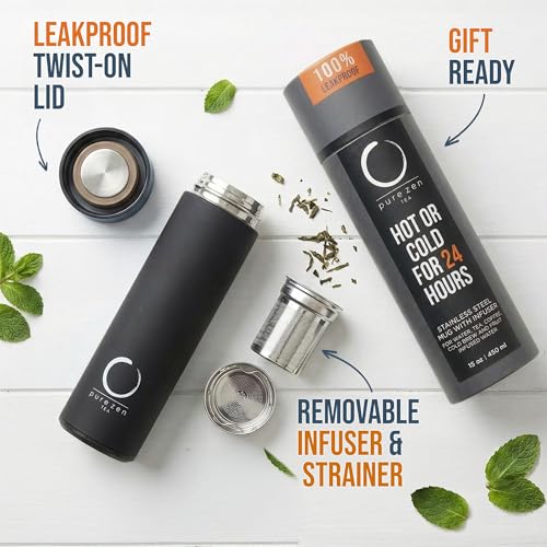 Insulated Tea Infuser Bottle