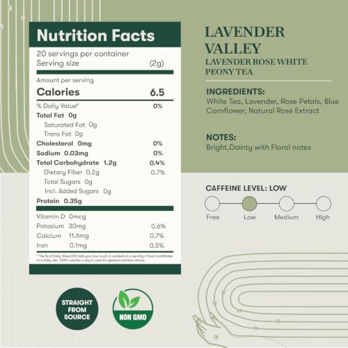 Estates Lavender Valley Lavender Tea (25 Count)