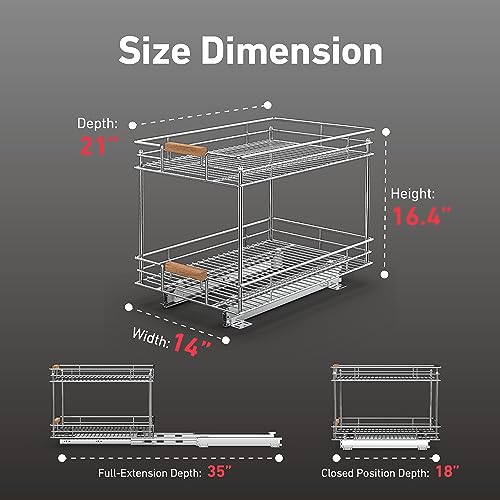 Pull Out Cabinet Organizer