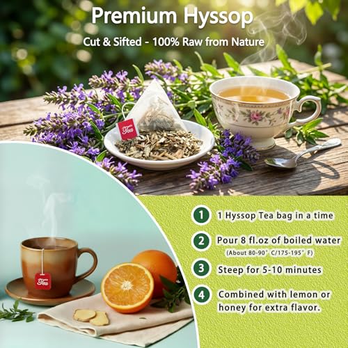 Hyssop Tea Bags (40 Count)