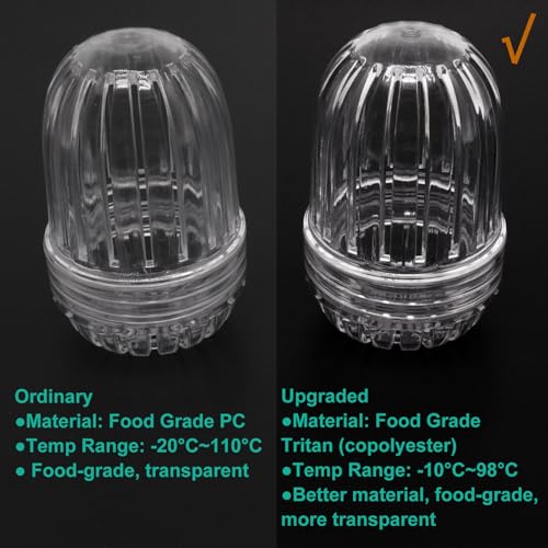 2Pcs Upgraded Fruit Infuser Insert for Wide Mouth Water Bottles (2 Count)