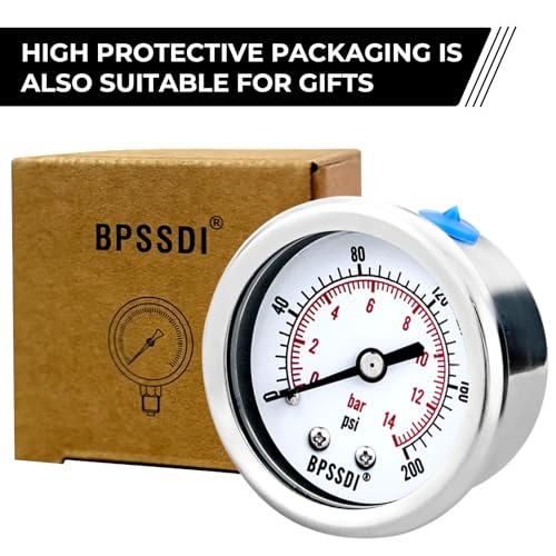 0 200 Psi Low Pressure Gauge