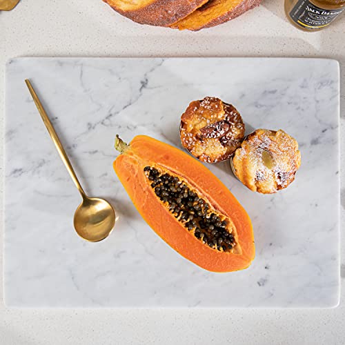 Carrara White Marble Cutting Board