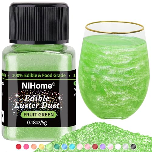 Edible Glitter Luster Dust for Drinks