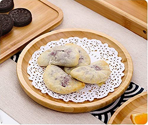 Round Bamboo Tray