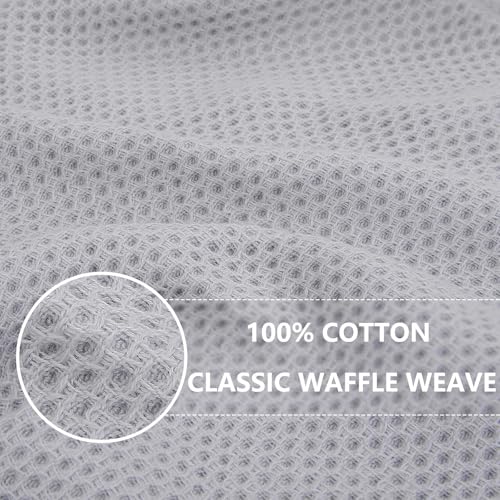 100% Cotton Waffle Weave Kitchen Dish Towels 18 (18 Count)