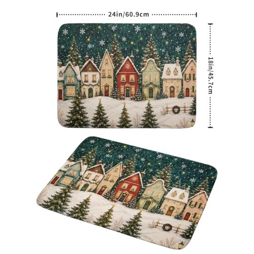 Christmas Dish Drying Mat