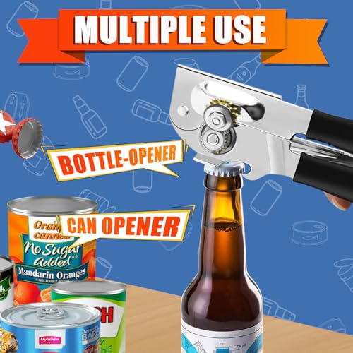 Can Opener Manual Heavy Duty for Large Cans