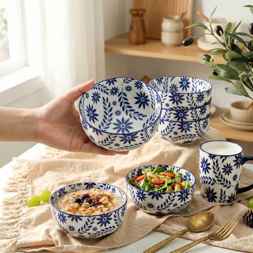 Cereal Bowls Set of 6 (6 Count)
