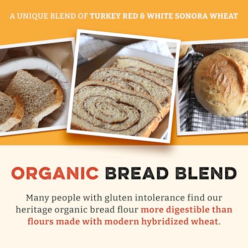 Heritage Organic Bread Flour Blend (400 Ounce)