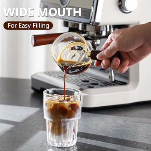 Espresso Shot Glasses with Wood Handle