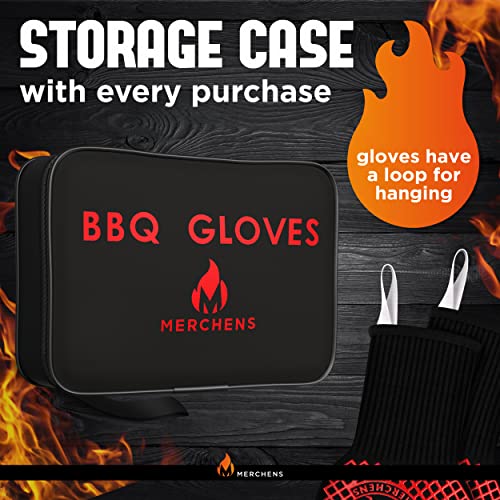 BBQ Grill & Oven Gloves 1472°F Heat Resistant (16.16 Ounce)
