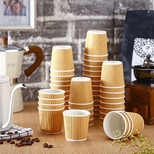 200 Pcs 4 oz Disposable Espresso Coffee Cups