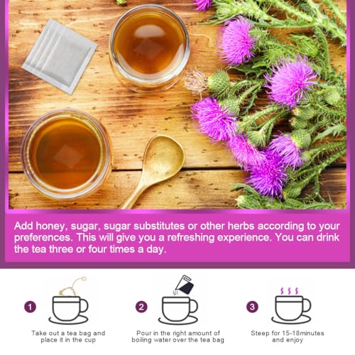 Organic Milk Thistle Tea Bags (40 Count)
