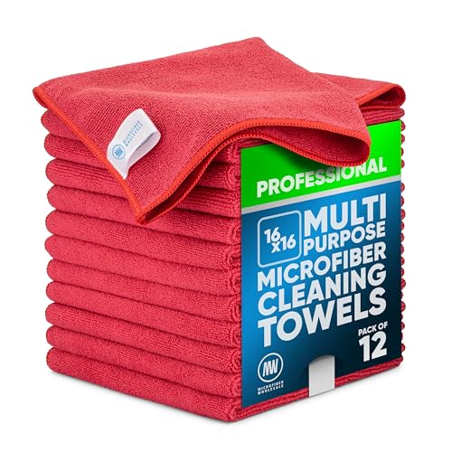MW Pro Microfiber Cleaning Cloth (12 Count)